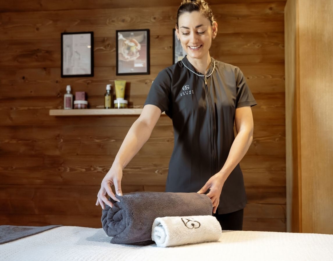 Spa de l&rsquo;H&ocirc;tel Les Peupliers &agrave; Courchevel